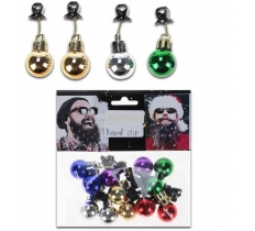 Santa Beard Clips 4 Pack