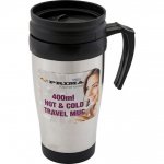 Travel Mug 400ml (Steel)