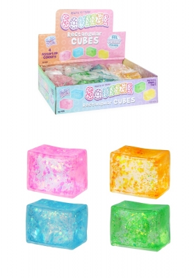 Squeeze Cube Sugar Maltose & Sparkle 5cm X 4cm