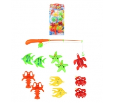 Large Fishing Game 11-Piece Set