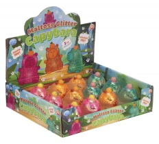Glitter Capybara Sugar Maltose Slow Release Squeeze Squishy