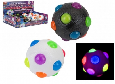 Light Up Disco Bouncing Ball 6cm