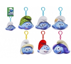 Smurf 12cm Printed 2D With Clip ( Assorted Designs )