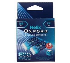 Cyber Eco Twin Pack Erasers Blue
