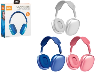 Wireless Headphones Rotating & Stretchable Cannister