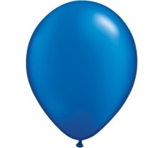 Round Qualatex 5" Sapphire Blue Latex Balloons 100 Pack