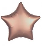 Amscan Rose Gold Star Standard Pack aged Foil Balloons