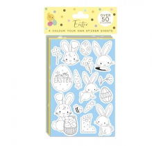 Easter Colouring Your Own Sticker