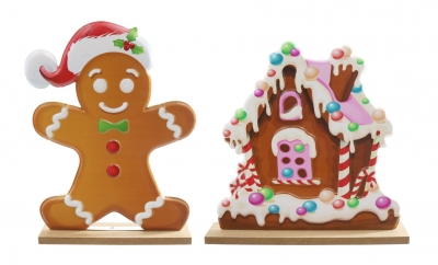 Christmas Gingerbread Table Decoration