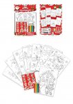 Christmas Colouring Set with Stickers