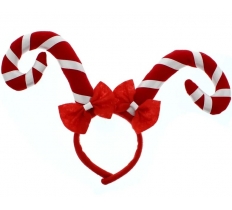 CANDY CANE CHRISTMAS HEADBAND