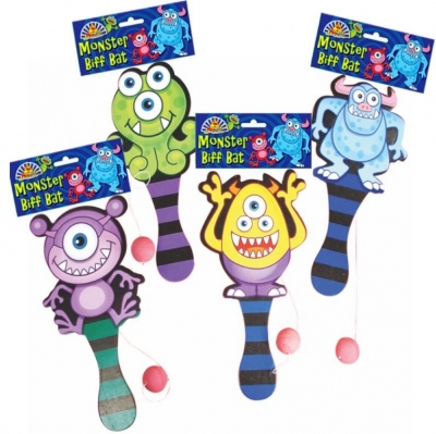 Wooden Monster Biff Bat 22cm