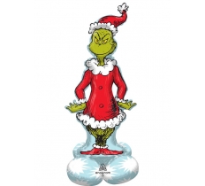 The Grinch Airloonz Foil Balloons 26"/66cm W X 58"/147cm