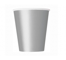 8 Silver 9oz Cups