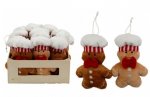 Gingerbread Man Hang Deco 11CM