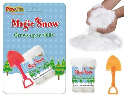 Magic Snow with Shovel 12.5cm x 18cm