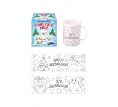 Colour In Your Own Christmas Mug
