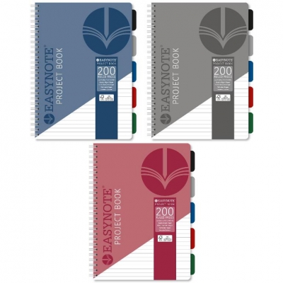 Project Book A4 Twin Wiro PP Cover-200 Page