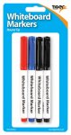 Tiger Slim Whiteboard Markers 4 Pack