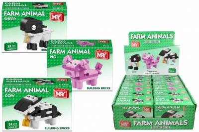 Farm Animal Brick Set ( Assorted Designs )