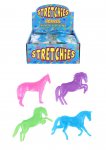 Stretch Horses (8cm) 4 Assorted Colours X 84PC