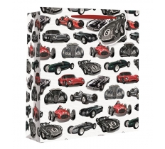 Race Car Extra Large Wide Gift Bag