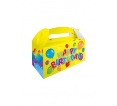 Lunch Box Happy Birthday 22.5 X 9.5 X 12cm