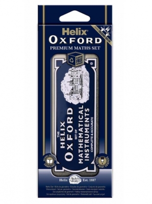 Maths Set Oxford Premium 9pc Blister