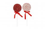 Christmas Stripe Lollipop Pick 11 x 30cm
