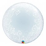 Qualatex 24" Quality Deco Bubble Fancy Filigree
