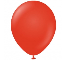 Kalisan 12" Standard Red Latex Balloons 100 Pack
