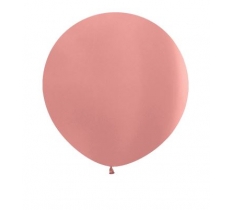 Metallic Solid Rose Gold 36" Latex Balloons 91.5cm - 2 Pack