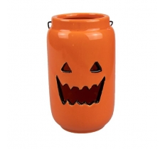 Tall Pumpkin Tea Light Holder