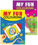 A5 Princess & Space Colouring Book