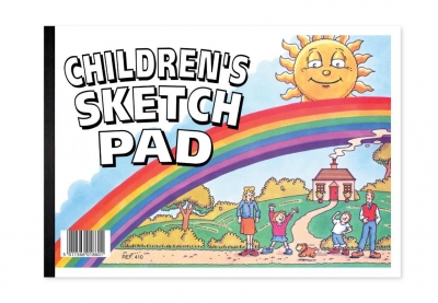 Silvine A4 Childrens Sketch Pad 40 Sheets