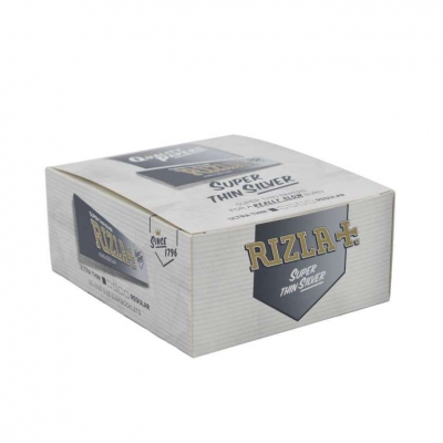 Rizla Silver King Size Slim Cigarette Paper 50 Pack