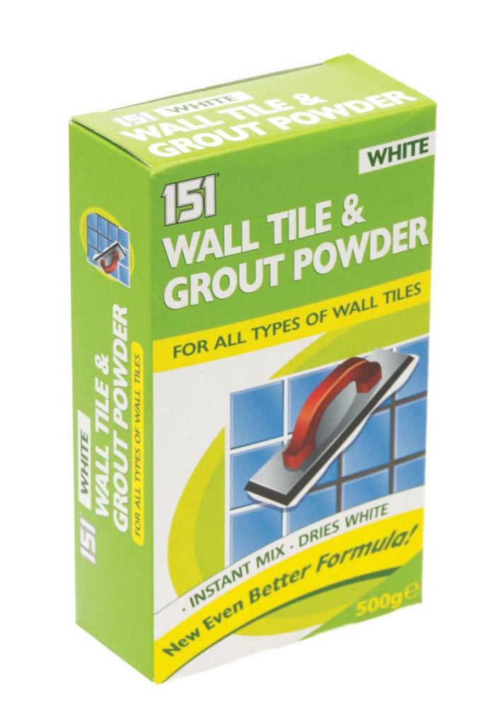 Super White Grout ( Boxed ) 500g - Click Image to Close