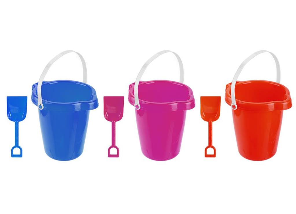 Bucket With Spade Lip & Pour 7.5 X 8.25" - Click Image to Close