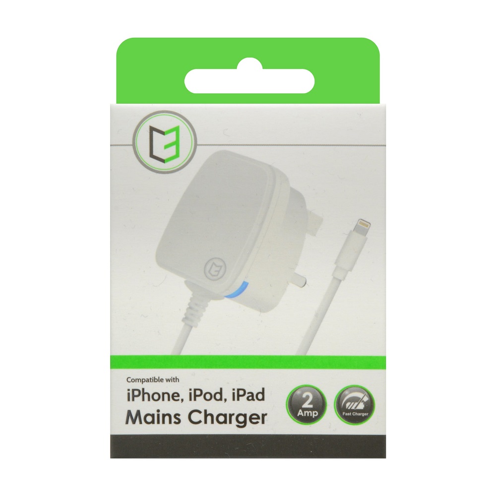 IPhone Fast Charging Lightning Cable Mains Charger - Click Image to Close