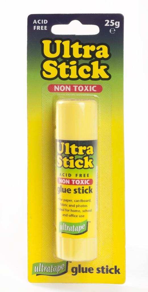 Ultratape Glue Stick 25g Single Carded - Click Image to Close
