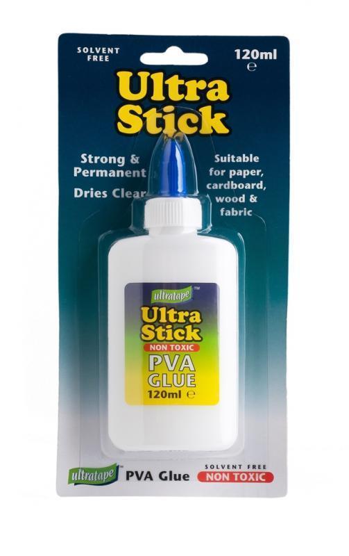 Ultratape Pva Glue 120ml Bottle - Click Image to Close