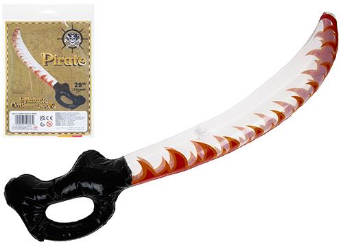 Inflatable Curved Cutlass Sword 29" - Click Image to Close