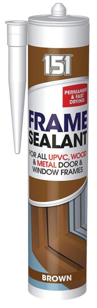 Frame Sealant Brown 310ml Cartridge - Click Image to Close