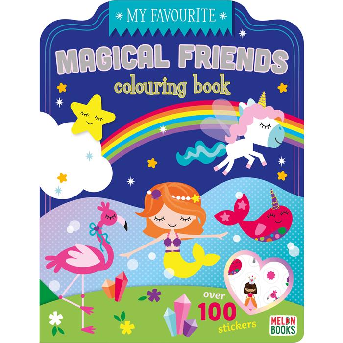 Magical Friends Colouring Book (ZERO VAT) - Click Image to Close