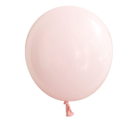 Kalisan 5" Macaron Pink Balloon 100 Pack - Click Image to Close