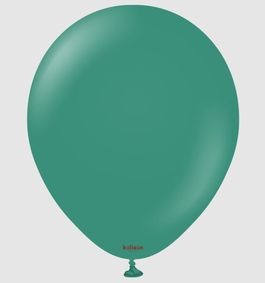 Kalisan 5" Retro Sage Balloon 100 Pack - Click Image to Close