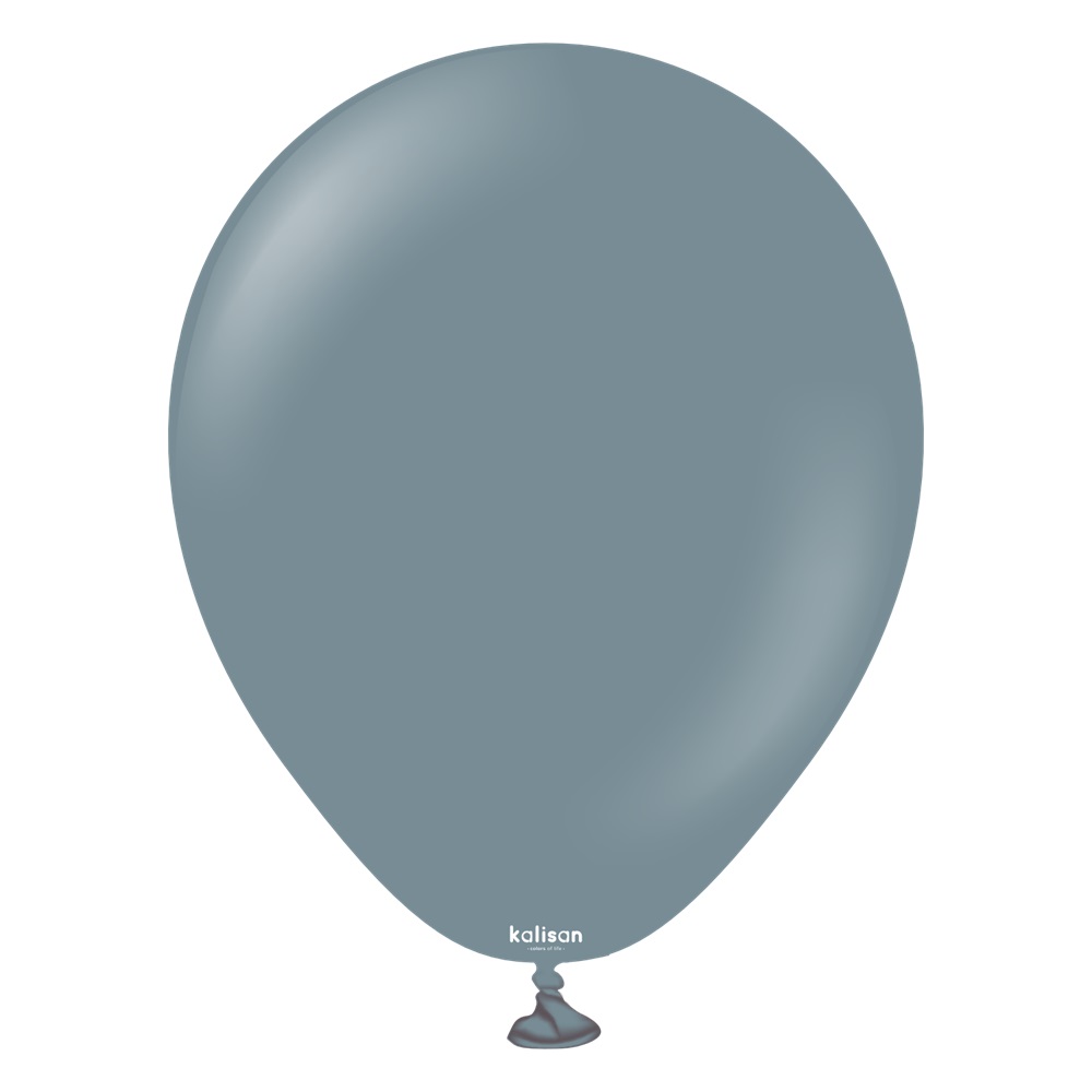 Kalisan 5" Retro Denim Latex Balloons 100 Pack - Click Image to Close