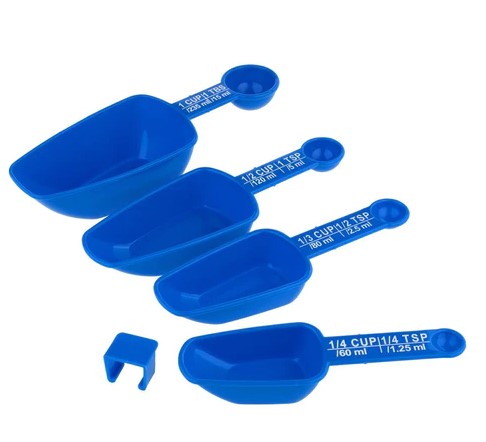 Chef Aid Set 4 Scoops With Measuring - Click Image to Close