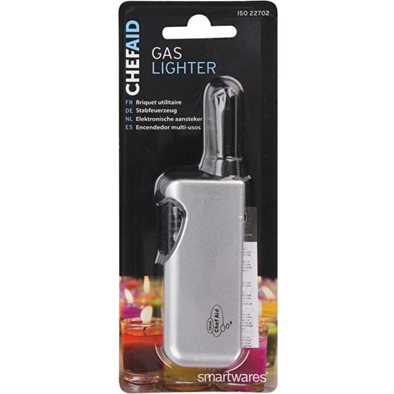 Chef Aid Small Refillable Gas Lighter - Click Image to Close