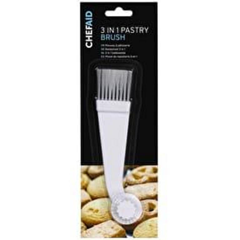 Chef Aid 3 In 1 Pastry Brush - Click Image to Close